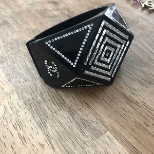 CHANEL Jewelry - Authentic Black Chanel Bracelet- not perfect CHANEL Jewelry - Authentic Black Chanel Bracelet- not perfect